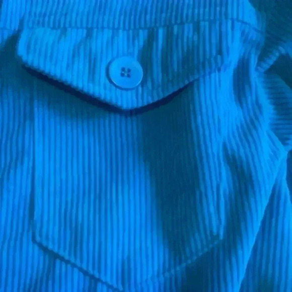 Bagatelle Corduroy  Shacket In Size Small. Cobalt Blue - Picture 5 of 6